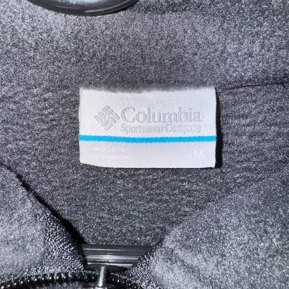 Columbia Benton Spring Fleece Jacket Breast Cancer Awareness Embroidered Size M - Picture 8 of 8